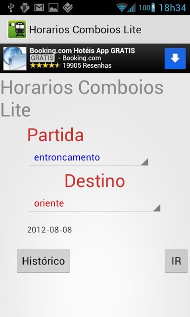 Train Schedule Lite Portugal截图2