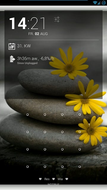 DashClock Kalenderwoche截图3