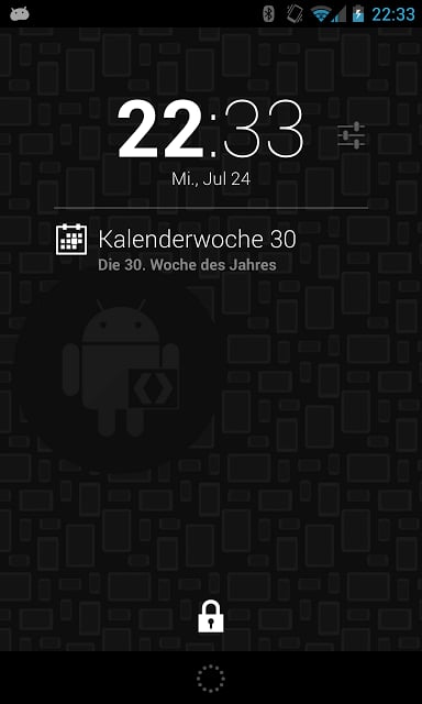 DashClock Kalenderwoche截图2