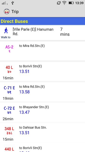 BestBus Route Finder (Old)截图10