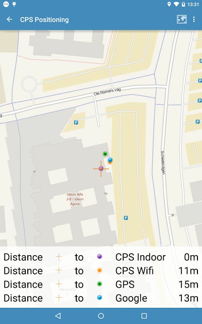 MWC Combain Positioning Demo截图3