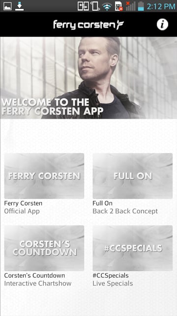 Ferry Corsten Official App截图2