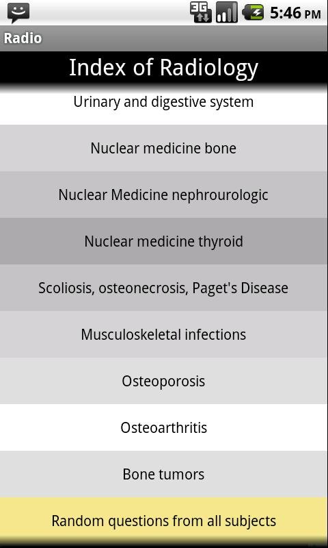 Radiologia en preguntas cortas截图2