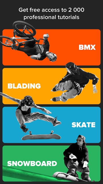 RIDERS – Skate, BMX, snowboard截图6