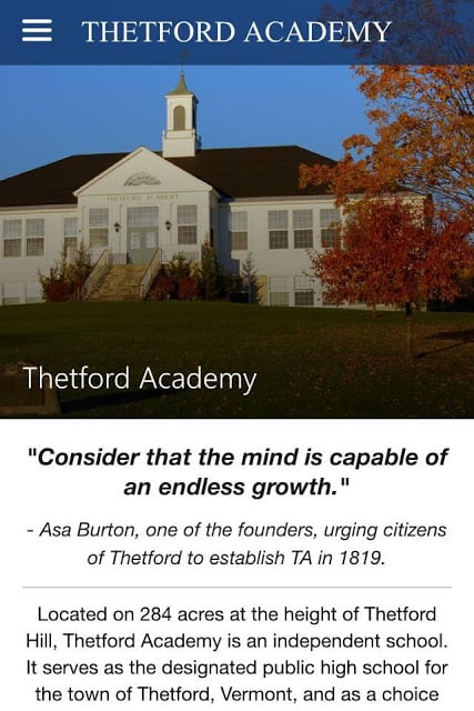 Thetford Academy截图1