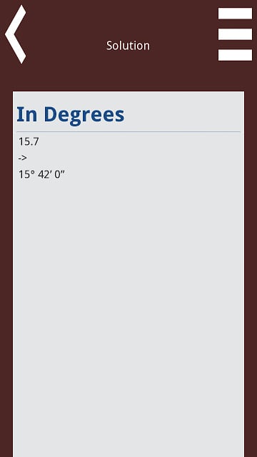 Degrees calculator截图4