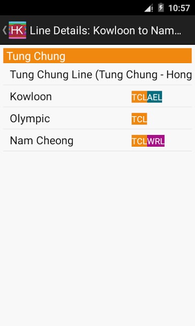 Hong Kong Metro Route Planner截图3