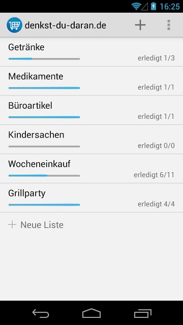 Einkaufsliste denkst-du-daran截图7