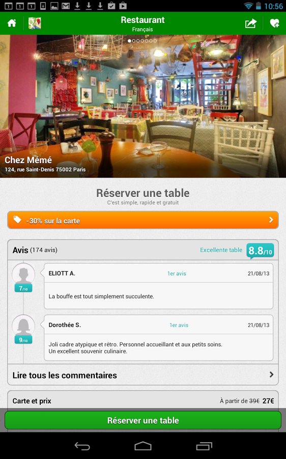 TheFork - Restaurants截图9