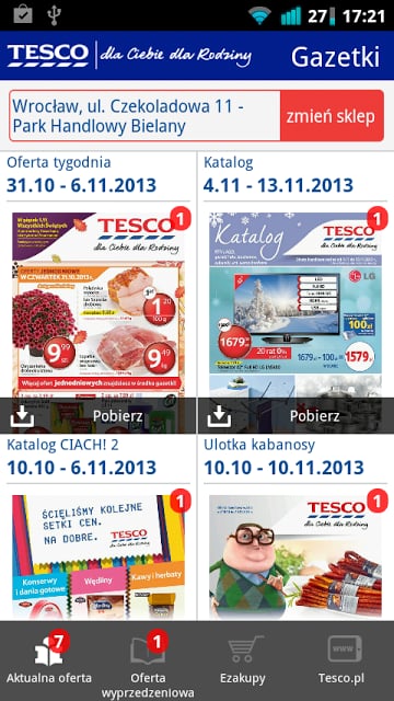 Gazetki Tesco截图1