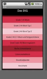 Elektrokardiogramm EKG Typen截图1