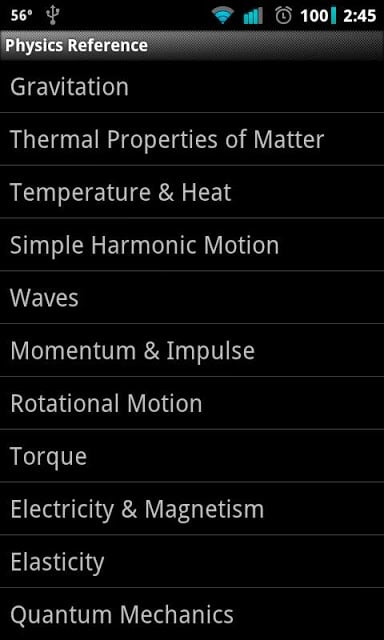 Physics Reference截图2