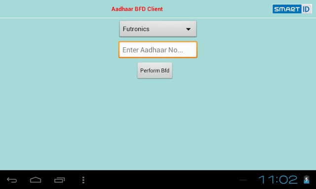 Aadhaar BFD Client截图3