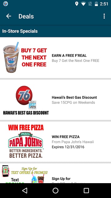 76 Hawaii Deals App截图11