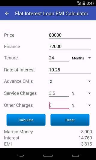 Loan EMI Calculator截图6