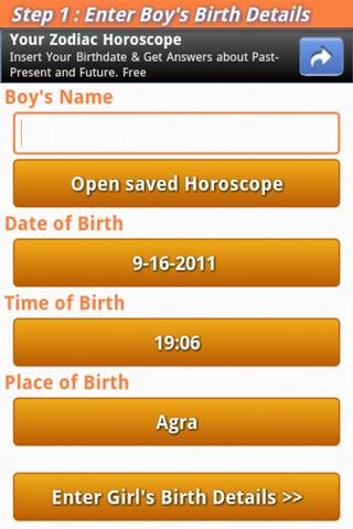 Horoscope Matching截图1