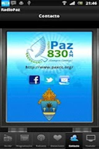 RADIO PAZ 830 AM截图6