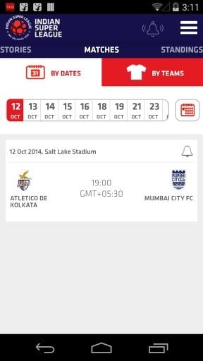 Indian Super League Official截图5