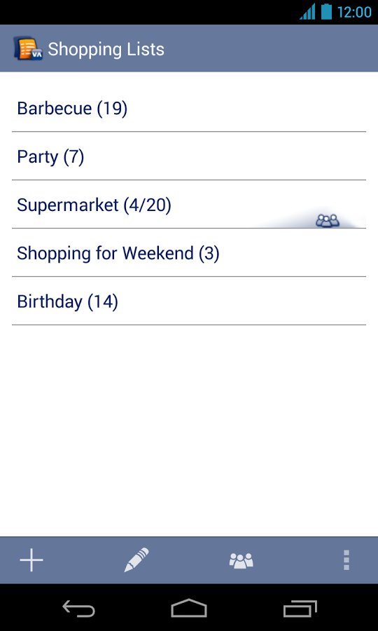 Shopping Lists Manager截图6