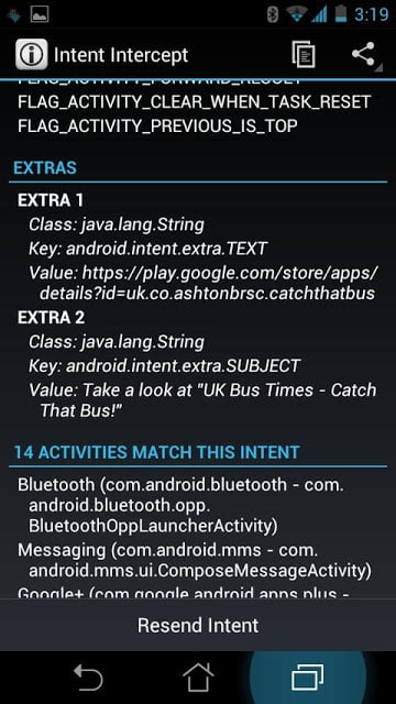 Intent Intercept截图2