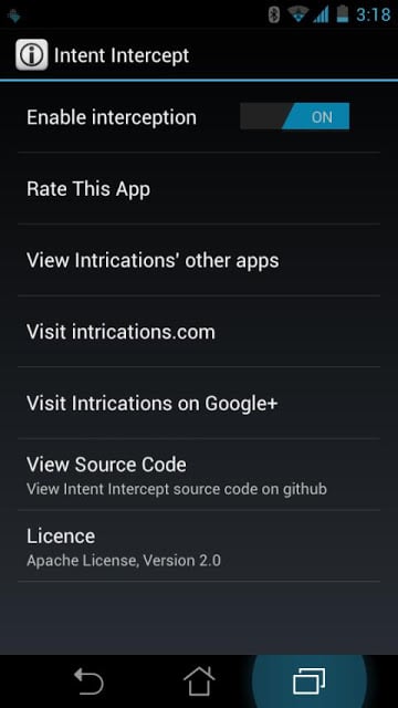 Intent Intercept截图1