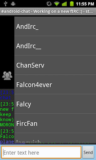 fIRC chat截图4