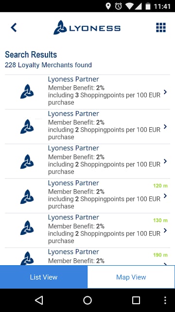 Lyoness Mobile截图9