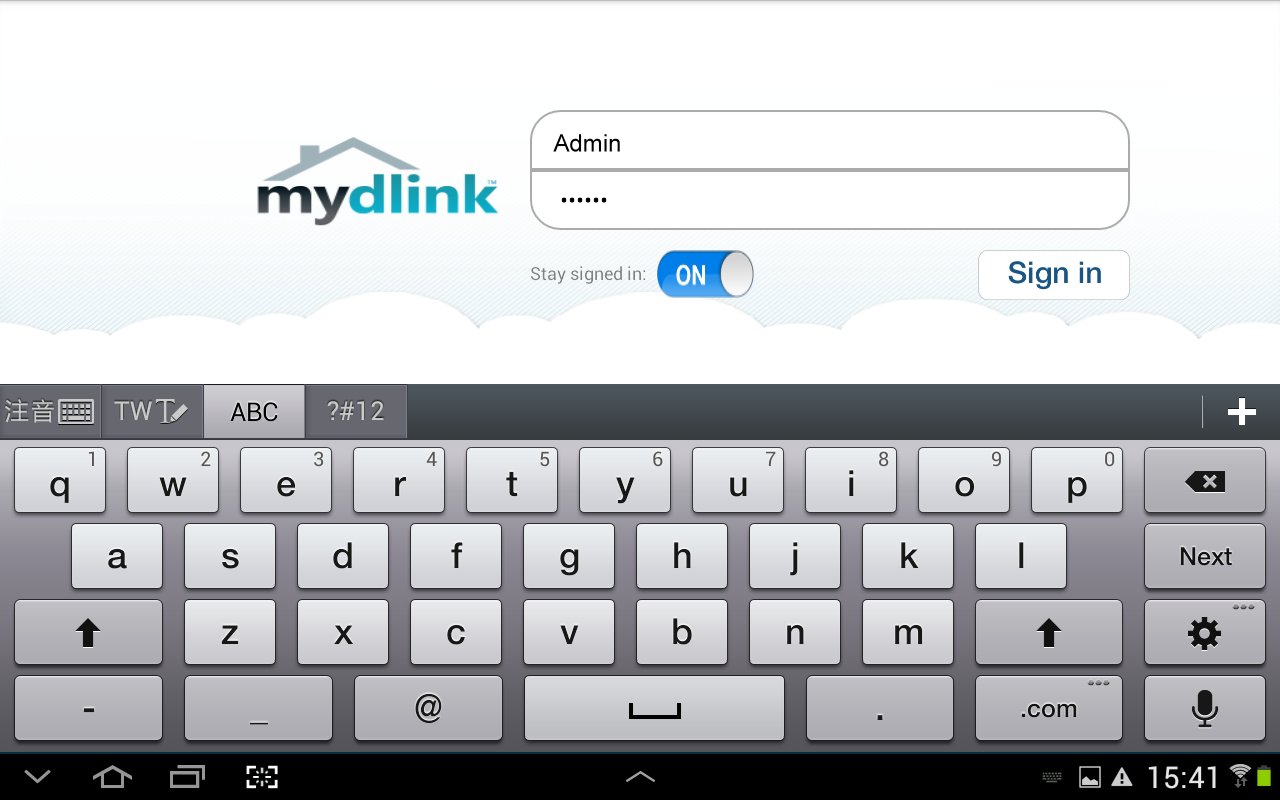 mydlink Access-NAS截图1