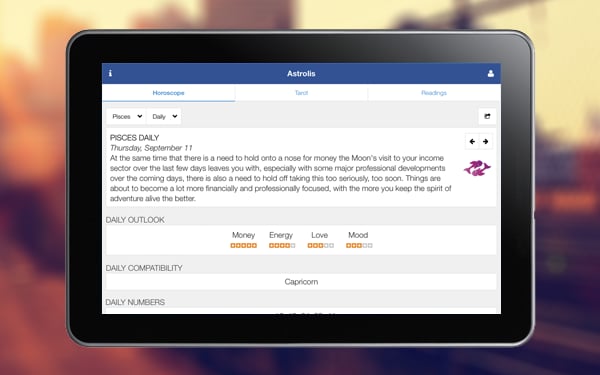 Astrolis Horoscopes &amp; Tarot截图6