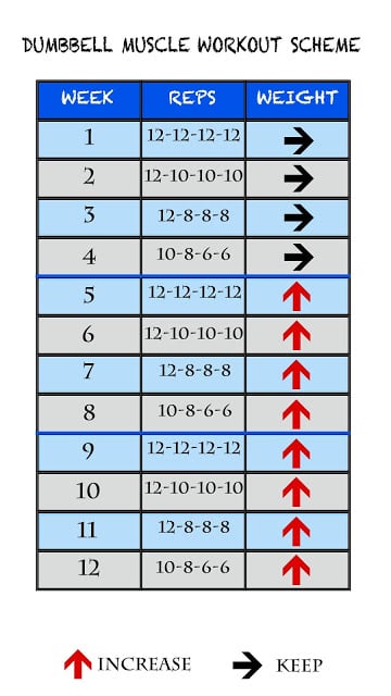 Dumbbell Only Workout Plan截图7