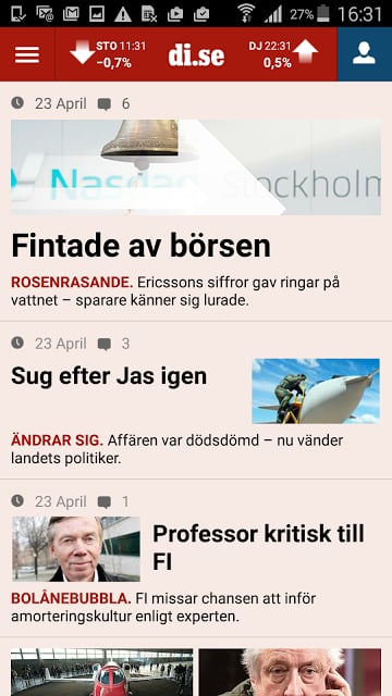 Dagens industri截图5