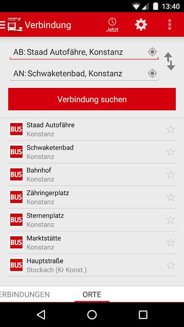 FahrInfo Konstanz截图8