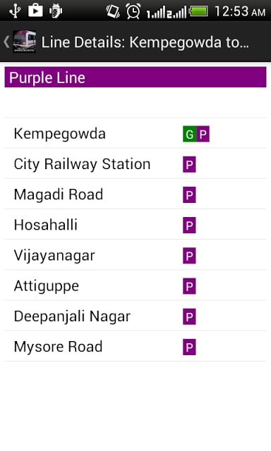 Bangalore Namma Metro Routes截图5