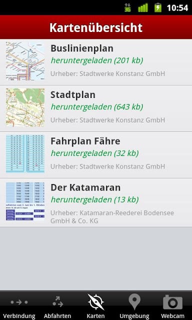 FahrInfo Konstanz截图3