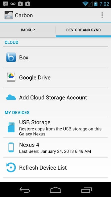 Carbon碳备份App截图2