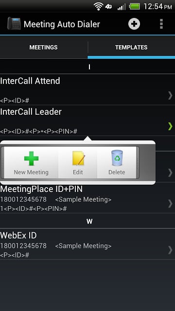 Meeting Auto Dialer截图6