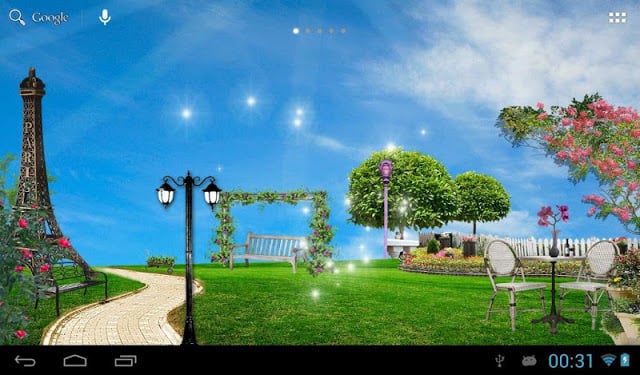 Summer paris live wallpaper截图1