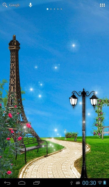 Summer paris live wallpaper截图2