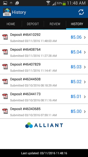 Alliant Mobile Deposit截图7