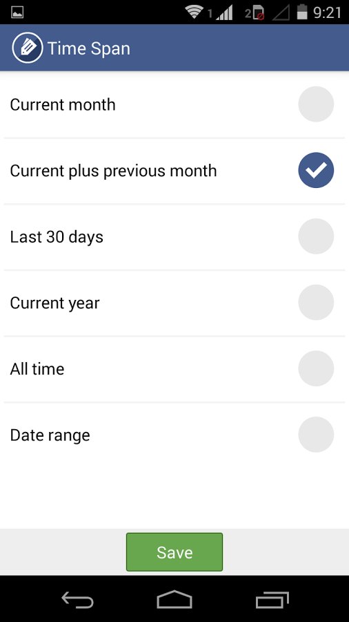 Expense Lite截图5