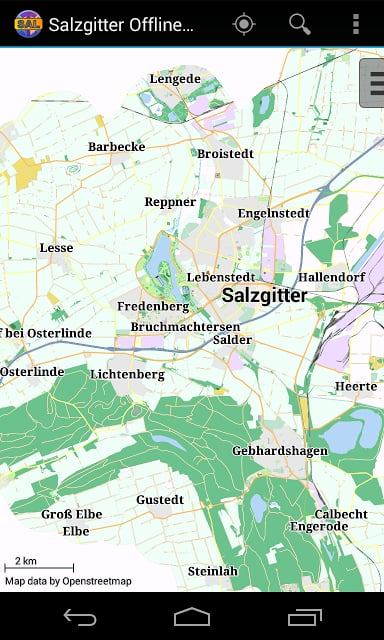 Salzgitter Offline City Map截图6