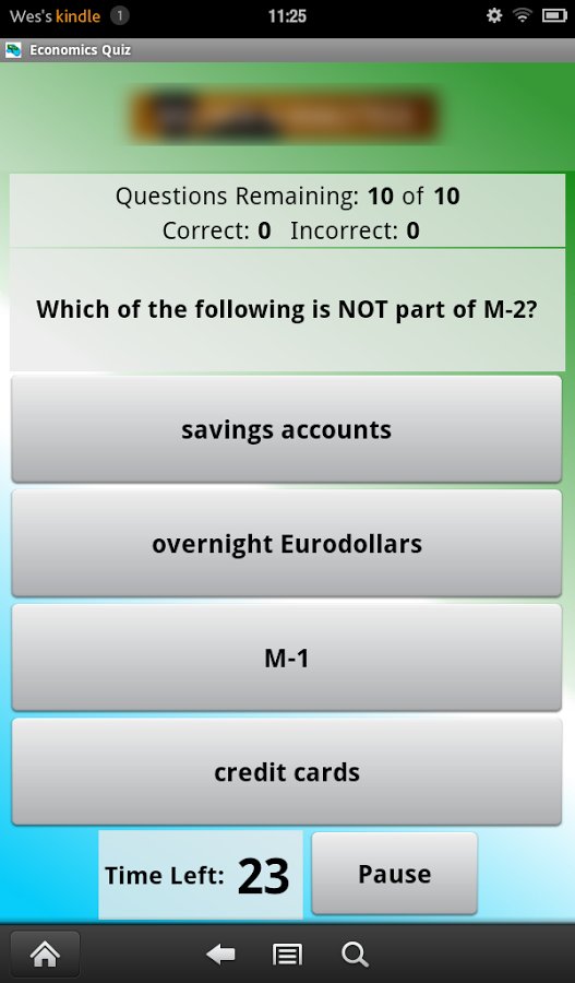 Economics Quiz截图8