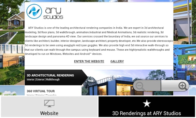 ARY Studios:Website &amp; Gallery截图1