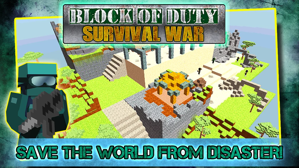 Block Of Duty Survival War截图5