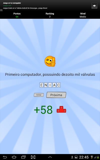 Trivial Enforcado Jogo截图10