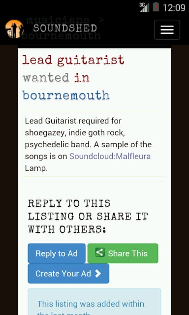 Join a Band - Soundshed截图2