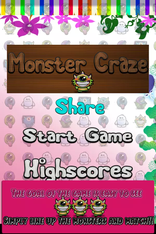 Monster Craze - Swipe to Match截图7