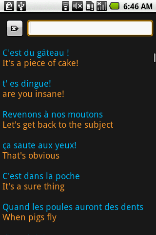 XELADICO French Phrasebook截图3