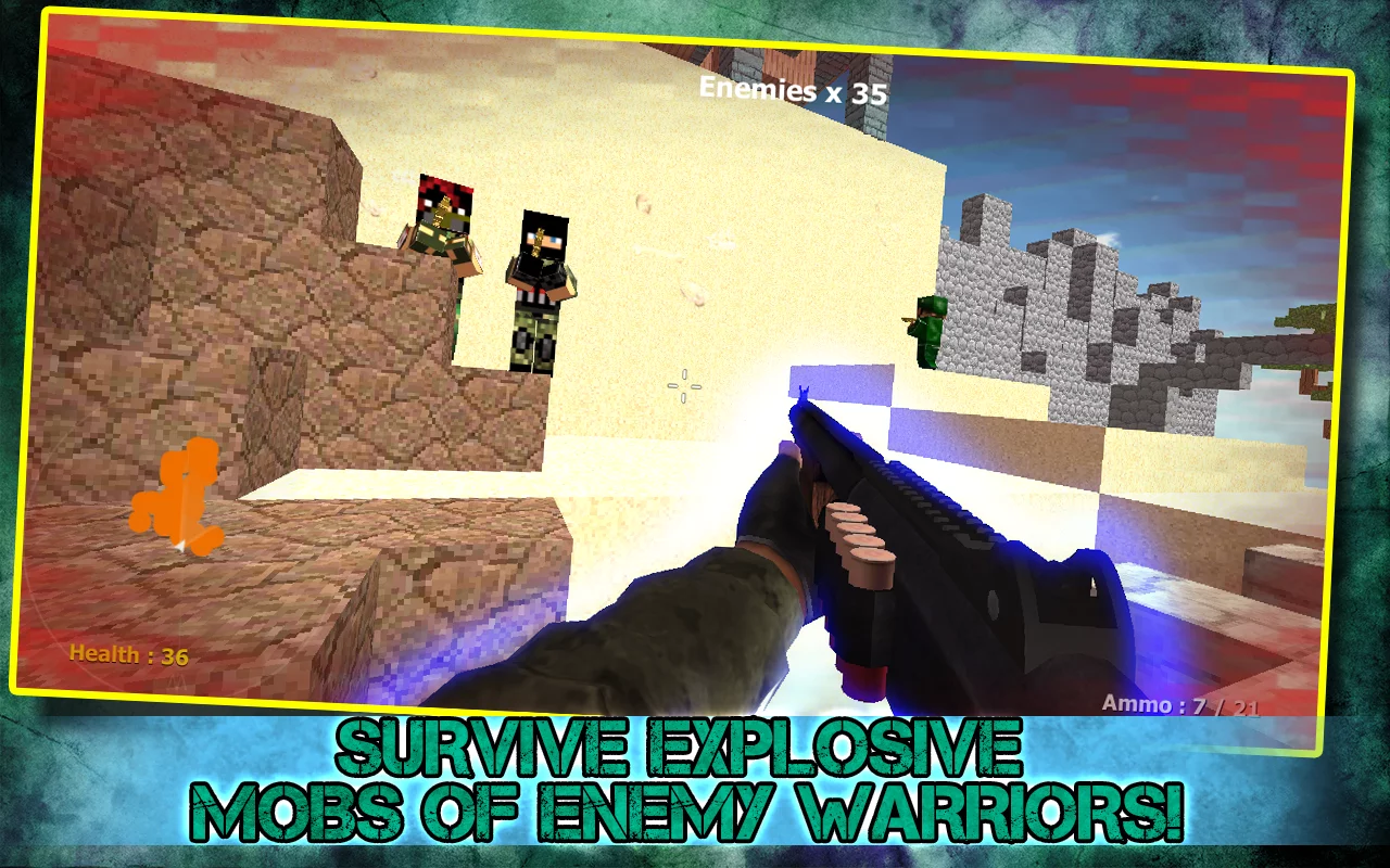 Block Of Duty Survival War截图4