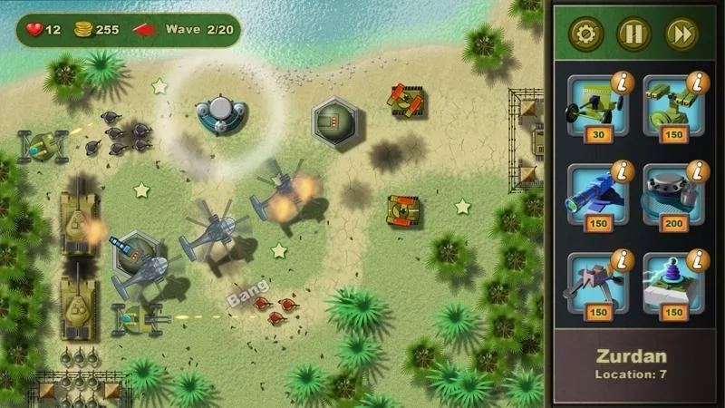 Tropic Defense TD截图2